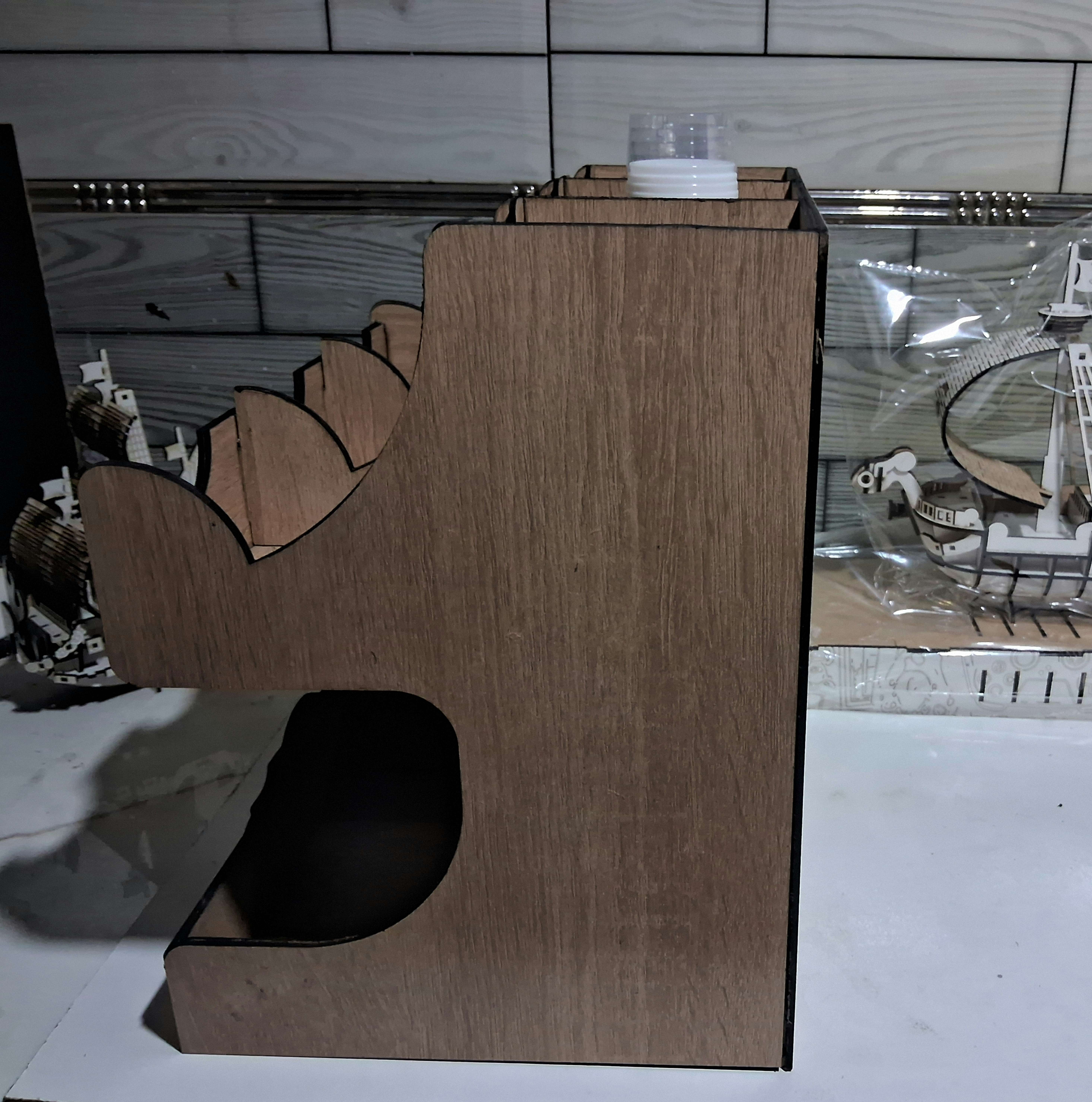 Porte Gobelet avec décore de ton choix