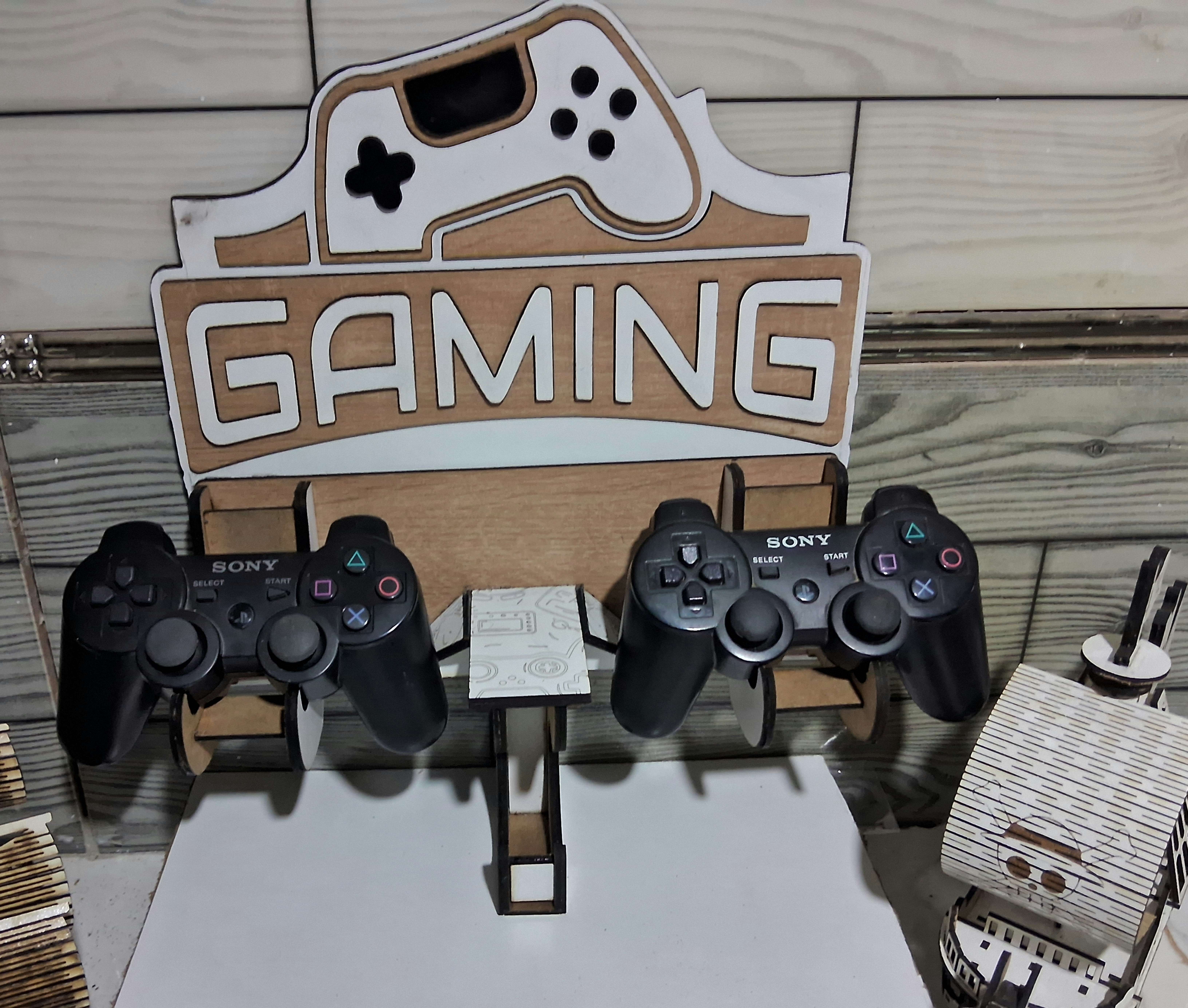 Support mannete PS XBOX Montage mural