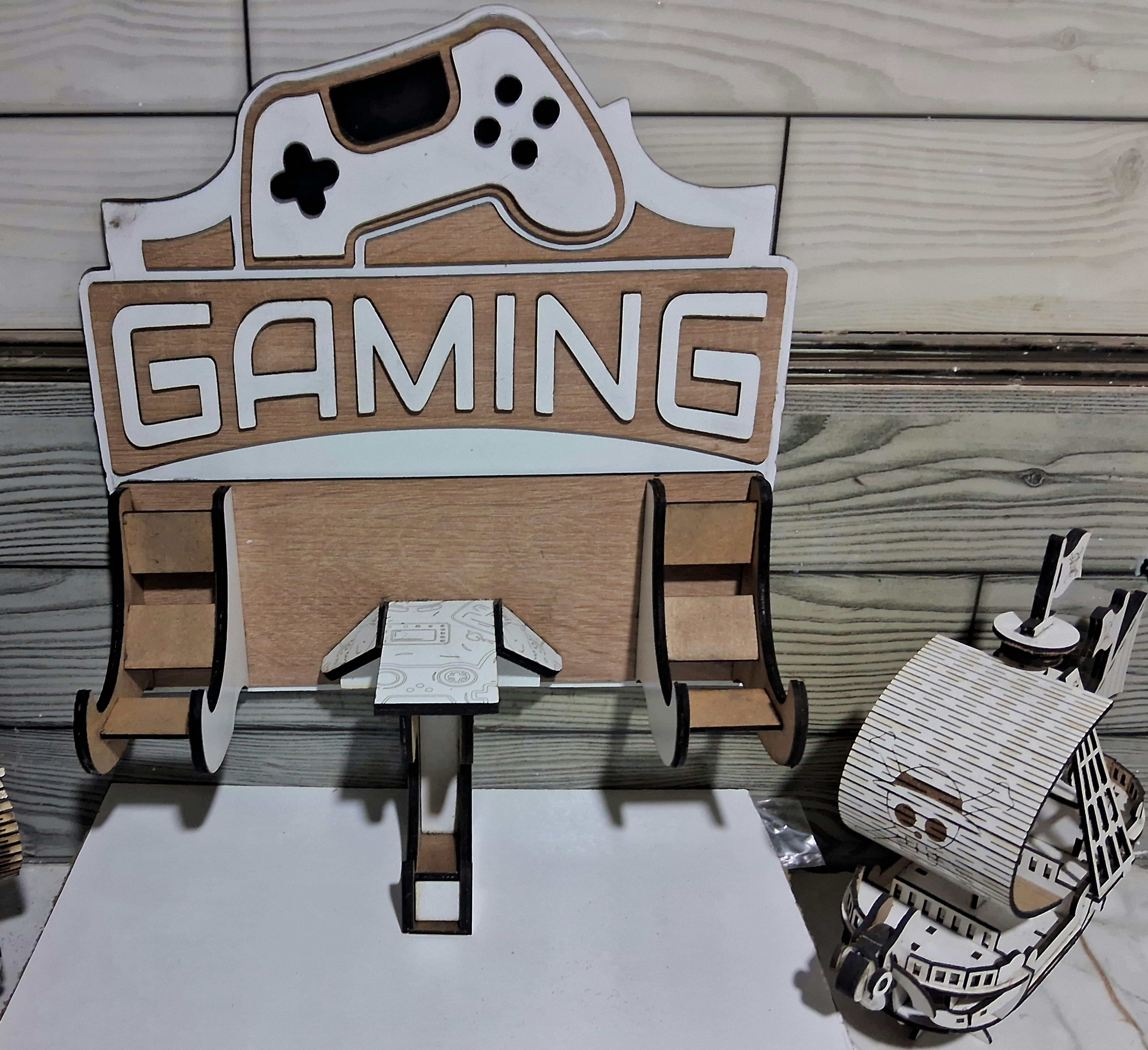 Support mannete PS XBOX Montage mural