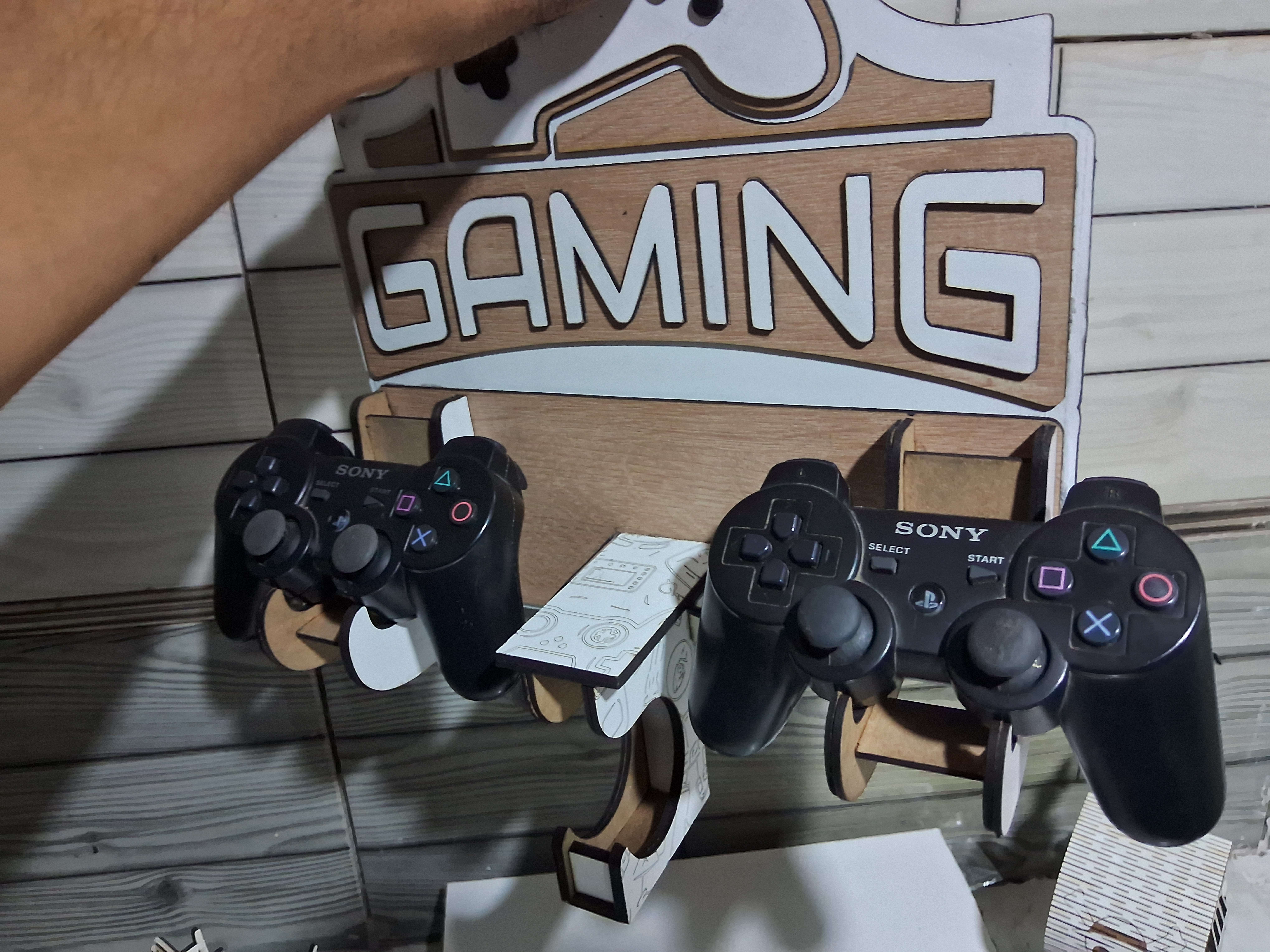 Support mannete PS XBOX Montage mural