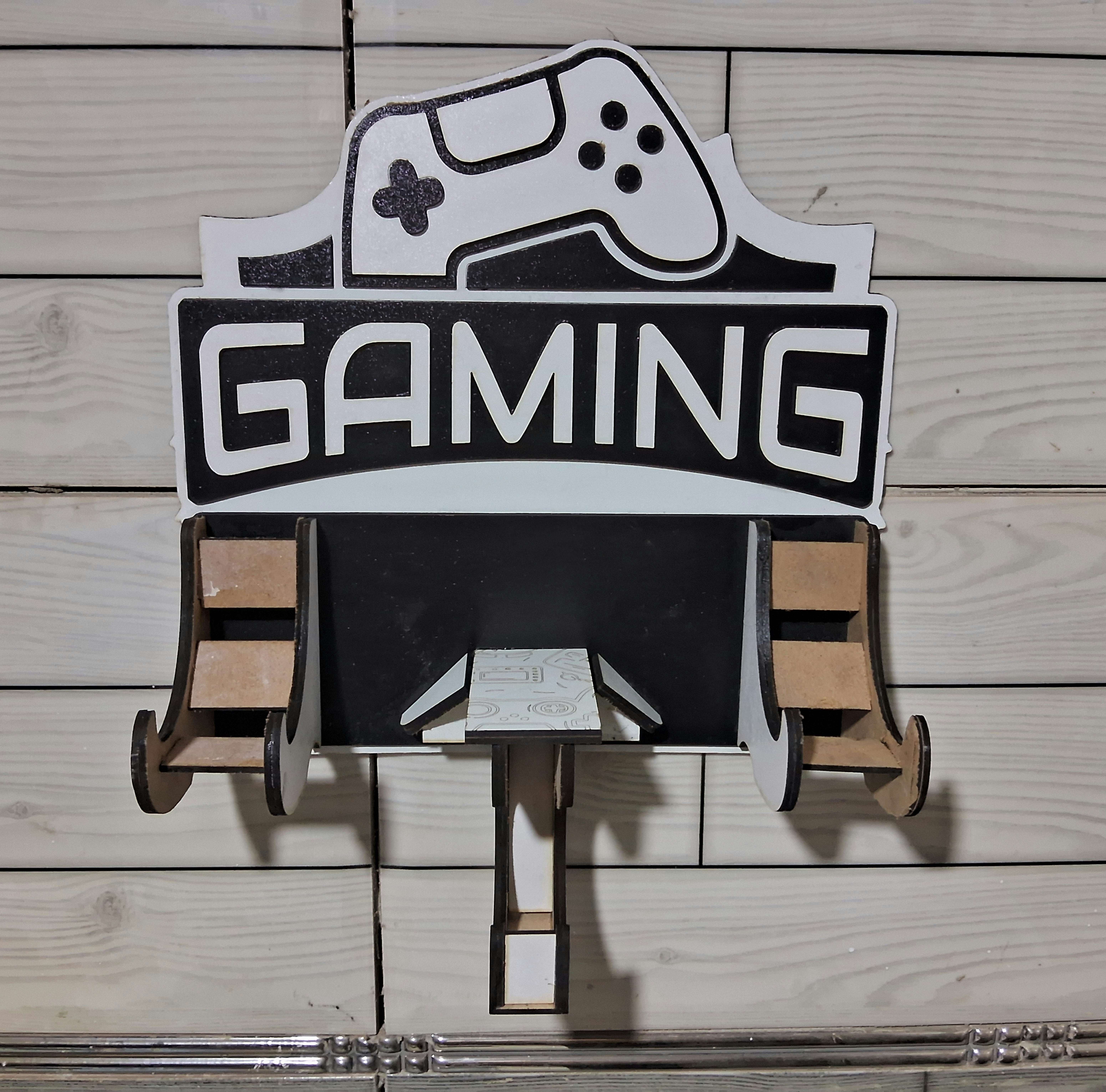 Support mannete et Casque PS XBOX Montage mural